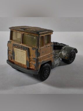 Vintage Matchbox Superfast Scammell Tractor Truck 1973 Made in England